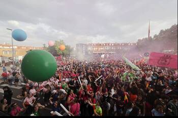 Las peñas protagonizan el inicio de las fiestas de Arroyo